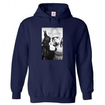 Darth Monster Unisex Kids and Adults Pullover Hoodie for Sci-Fi Movie Fans									 									 																		 									 																		 									 									